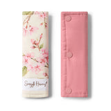 Snuggle Hunny - Cherry Blossom Universal Reversible Pram Strap Covers