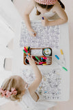 Nourish By Nature - Silicone Colouring Mat - Seek N Spot Animal Design