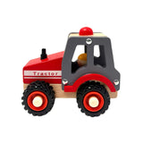 ToysLink - Sturdy Wooden Tractor Toy For Kids