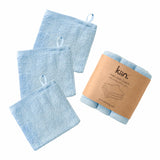 Kiin - Wash Cloths 3 Pack - Sky