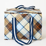 Project Ten - Large Insulated Tote – Country Plaid