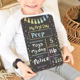 Inspired Wholesale - First Day of School Blackboard - Stars