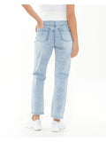 Ripe Maternity - Nova Over Bump Crop Jean Blue Haze