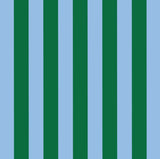 Project Ten - Barrel Bag – Green Blue Stripe