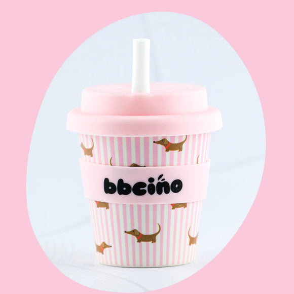 BBcino - Baby Cups - Dash in Pink (120ml)