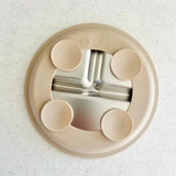 Cuddle Bug & Co - Cuddle Bug & Co Stainless Steel Suction Plate Almond
