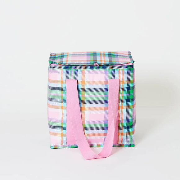 Project Ten - Plaid Insulated Tote