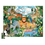Crocodile Creek - Flat House Puzzle 50 Pc - Zoo