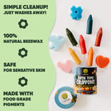 Nourish By Nature - Beeswax Bath Crayons