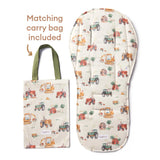 Snuggle Hunny - Diggers & Tractors Universal Organic Pram Liner