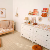Snuggle Hunny - Fitted Cot Sheet - Cowboys
