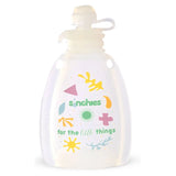 Sinchies - Silicone Squeezy Pouch - White Pastel Pop