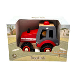 ToysLink - Sturdy Wooden Tractor Toy For Kids