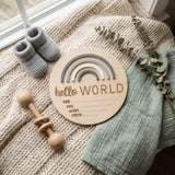 Timber Tinkers - Hello World Rainbow Greys