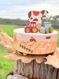 Onya Kids - Farm Music Box with 2 Tractors
