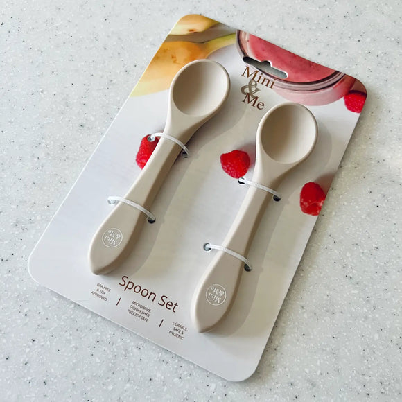 Cuddle Bug & Co - Spoon Set Almond