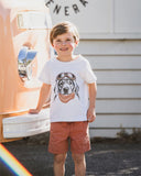 Bebe - HARLAN AVIATION DOG TEE 3-5 YRS