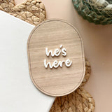 Little Rabbit Lane - She's Here / He's Here Announcement