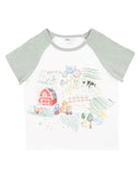 Bebe - CLAYTON FARM SCENE TEE