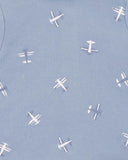 Bebe - HARLAN EMBROIDERED SS POLO ROMPER