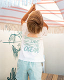 Fox & Finch - SURFS UP SAVE THE OCEAN TEE
