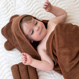Kiin - Hooded Towel - Chocolate