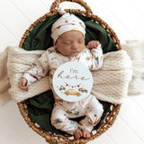 Snuggle Hunny - Vintage Cars Organic Snugglesuit Convertible Romper