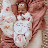 Snuggle Hunny - Ballerina Organic Muslin Wrap