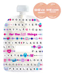 Sinchies - 150ml Reusable Food Pouches - Bffs