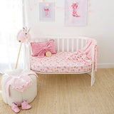 Snuggle Hunny - Fitted Cot Sheet - Boots & Bows