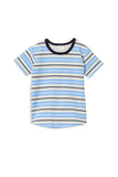 Milky - Boys - Blue Stripe Tee