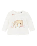 Bebe - WINNIE PONY ORGANIC LS TEE