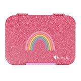 Mum Made Yum - Bento Lunchbox (Medium) - Sparkle Pink Rainbow 2.0