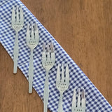 Samantha's Studio - "Cake Time" Quote Cutlery (Fork), Vintage Stamped Cutlery