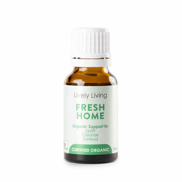 Lively Living - Fresh Home Essential Oil Certified Organic 15ml