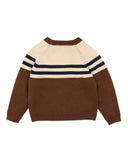 Bebe - JAKE RAGLAN STRIPE KNITTED JUMPER 3-7 YRS