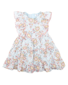 Bebe - Abby Print Tiered Dress