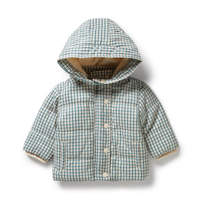 Wilson & Frenchy - Fern Check Puffer Jacket