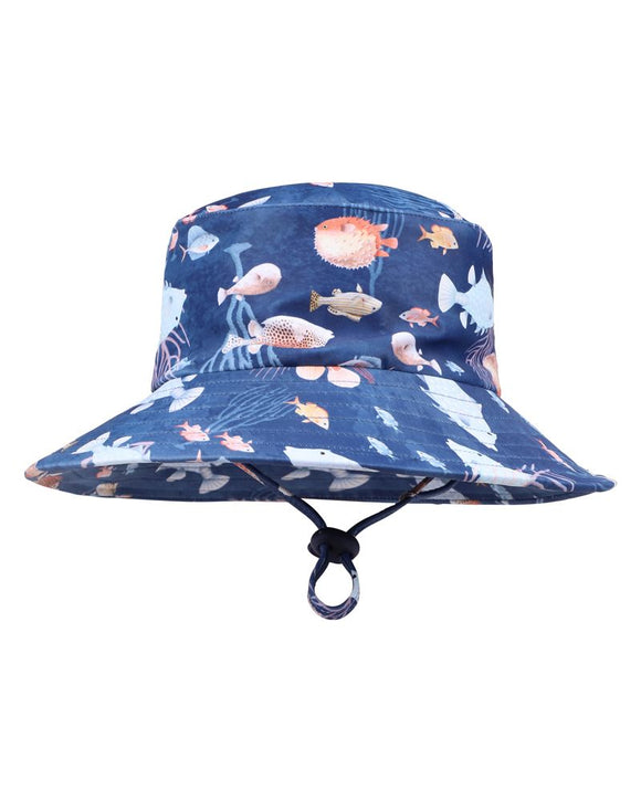 Minihaha - AIDEN BLUE PRINT SUNHAT