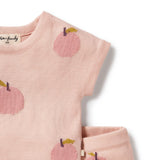 Wilson & Frenchy  - Just Peachy Organic Knitted Set