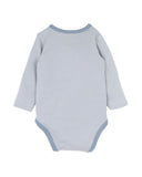 Bebe - ALVIN ORGANIC STRIPE LS BODYSUIT