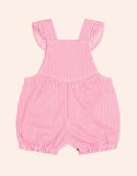 Huxbaby - Strawberry Emb Stripe Playsuit