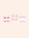 Huxbaby - 3Pk Girls Frill Socks