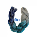 Poppet Locks - Elsa braiding hair - 24 Inch - 100g