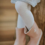 Minihaha - CLOUD PLAIN RIB TIGHTS