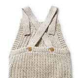 Wilson & Frenchy - Cookie and Cream Organic Knitted Overall