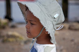 Acorn Kids - Khaki Frayed Bucket Hat