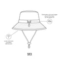 Acorn Kids - Khaki Frayed Bucket Hat