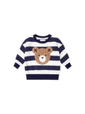 Huxbaby - Furry Huxbear Stripe Sweatshirt
