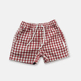 Love Henry - Baby Boys Sonny Short - Red Check